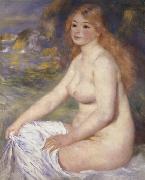 Pierre Renoir Blonde Bather Sweden oil painting reproduction